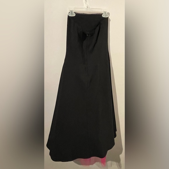 Ruby Rox Prom or Cocktail Dress, Black with Pink Sequins - Picture 4 of 7